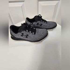 Gray and Black women sneakers